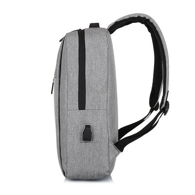 Custom Logo Fashion Style Travel School College Bag Smart USB Laptop Bag for Computer