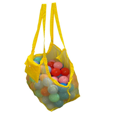 Newest Fashinable Style Kids Sand Away Foldable Beach Tote Bag Toys Storage Mesh Bag