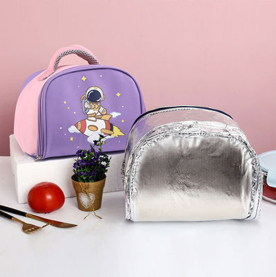 Food Cartoon Kids Cooler Lunch Bags Portable thermal bag for Girl Insulation bag