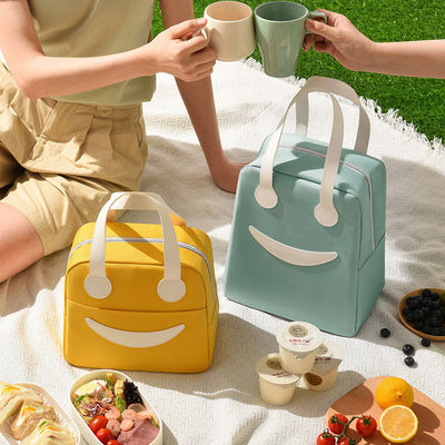 Waterproof Cartoon Pattern Customizable School Insulated Box Bags for Children's Lunch