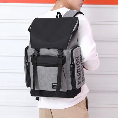 20-39 Litre Capacity Waterproof Backpack with Logo Printing and College Style Design
