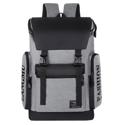 20-39 Litre Capacity Waterproof Backpack with Logo Printing and College Style Design