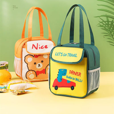 Insulated Bag for Kids Portable Handle Cute Lunch Box Bag OEM/ODM Acceptable