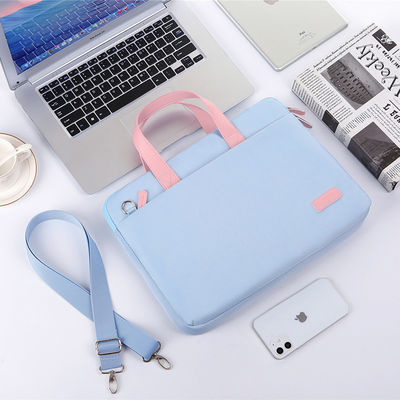 Canvas Portable Computer Bag Customized Color Waterproof Laptop Case Business Bags