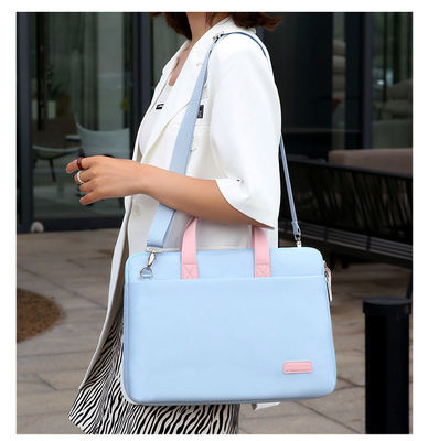 Canvas Portable Computer Bag Customized Color Waterproof Laptop Case Business Bags