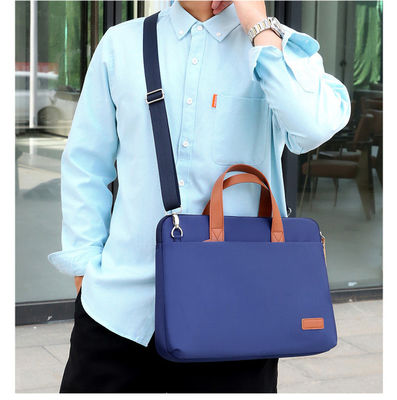 Canvas Portable Computer Bag Customized Color Waterproof Laptop Case Business Bags