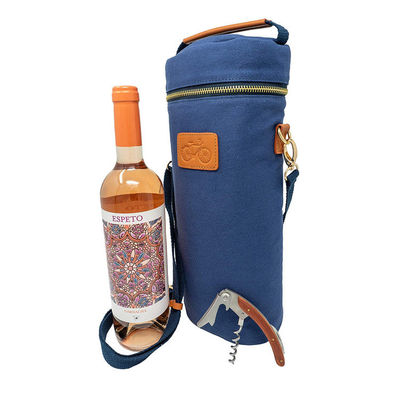 Neoprene Insulated Wine Bottle Cooler Bag for Convenient Travel and Preservation