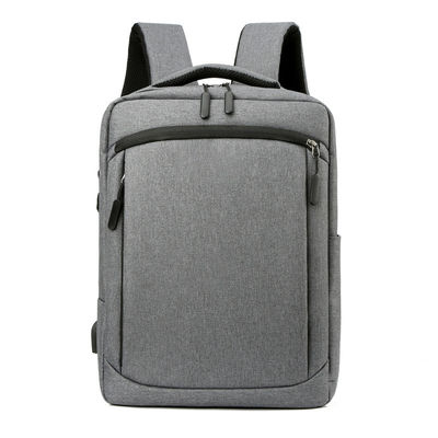 High Capacity Customized Logo Oxford Laptop Backpack with USB Port and Unisex Design