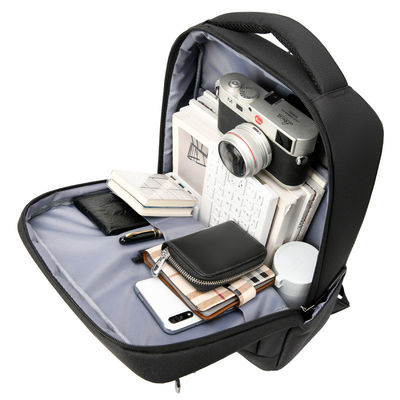 High Capacity Customized Logo Oxford Laptop Backpack with USB Port and Unisex Design