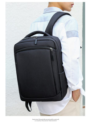 High Capacity Customized Logo Oxford Laptop Backpack with USB Port and Unisex Design