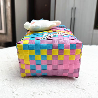 Colorful Kids Mini Shopping Storage Toy Basket Folding Portable Customized Handbag