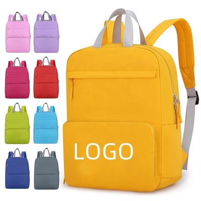 Custom Logo Print Backpack for Children's School Bags Lightweight and Foldable