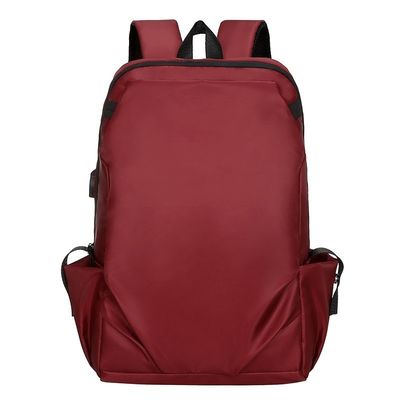 Oxford Laptop Backpack With Usb Charging Port And Computer Interlayer For Business Travel