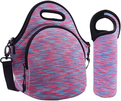 12.6x6.3x12.6 inches Insulated Thermal Lunch Box Tote Bag for Student School Neoprene
