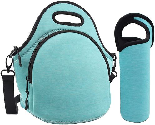 12.6x6.3x12.6 inches Insulated Thermal Lunch Box Tote Bag for Student School Neoprene
