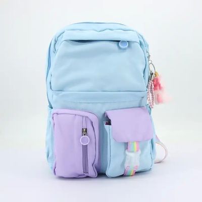 Beautiful Fashionable Custom Canvas Backpack Bag for Girls Back to School Fashionable