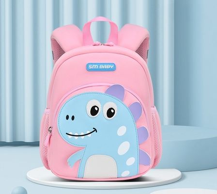 Waterproof Cartoon Dinosaur Printed School Bag Set for Boys and Girls OEM/ODM Acceptable