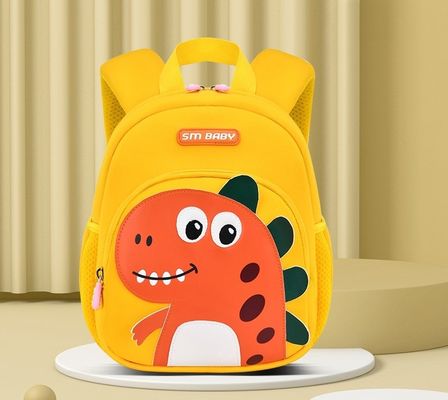 Waterproof Cartoon Dinosaur Printed School Bag Set for Boys and Girls OEM/ODM Acceptable