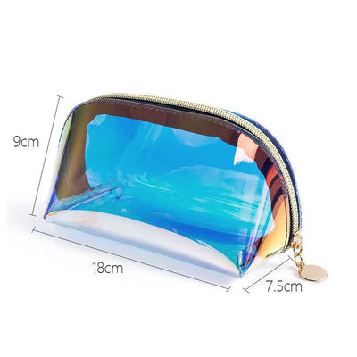 Custom Logo Accepted Portable Large Capacity Cosmetic Bag Waterproof Packaging Bag