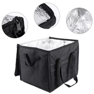 Customized Logo Insulated Thermal Food Delivery Bag Waterproof Catering Supply Cooler Bag