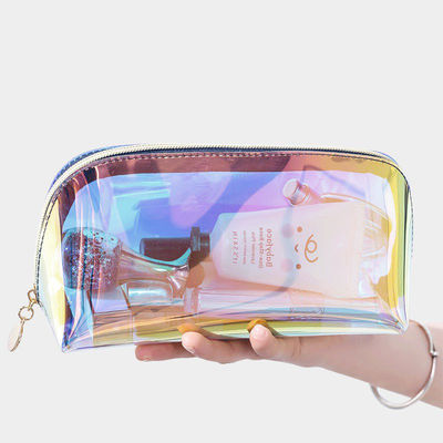 Custom Logo Accepted Portable Large Capacity Cosmetic Bag Waterproof Packaging Bag