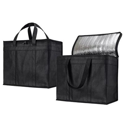 Customized Logo Insulated Thermal Food Delivery Bag Waterproof Catering Supply Cooler Bag