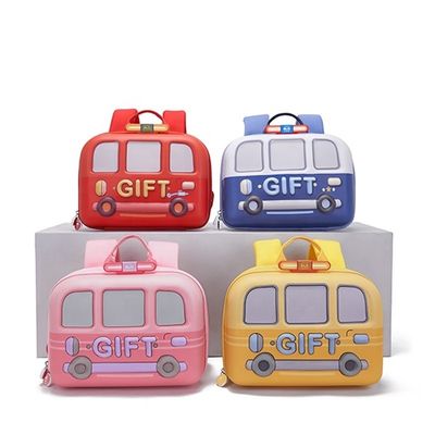 Unisex PVC Children's School Backpack for Girls Boys Cartoon Waterproof Kids School Bags