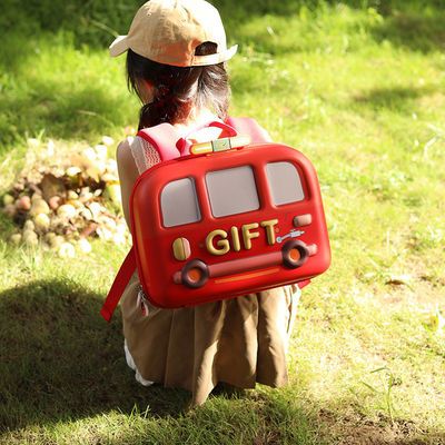 Unisex PVC Children's School Backpack for Girls Boys Cartoon Waterproof Kids School Bags