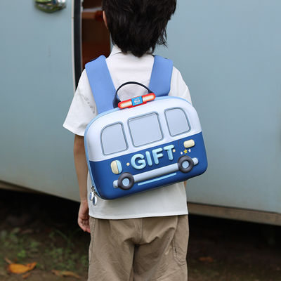 Unisex PVC Children's School Backpack for Girls Boys Cartoon Waterproof Kids School Bags