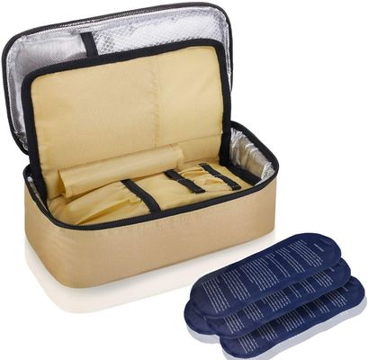 Insulin Cooler Travel Bag with Insulation Liner Keep Your Medication Cold and Organized