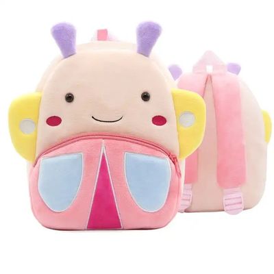 Custom 3D Cartoon Plush Children Backpacks Cute Cartoon Style for Animal Children