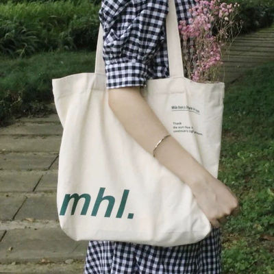 Cotton Shopping Bag Manufacturers Customized Logo for Reusable Canvas Tote Bags