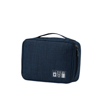 Hanging Oxford Plain Cosmetic Bag Customized Color Traveling Essentials Kit for Women