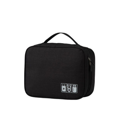 Hanging Oxford Plain Cosmetic Bag Customized Color Traveling Essentials Kit for Women