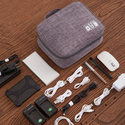 Hanging Oxford Plain Cosmetic Bag Customized Color Traveling Essentials Kit for Women