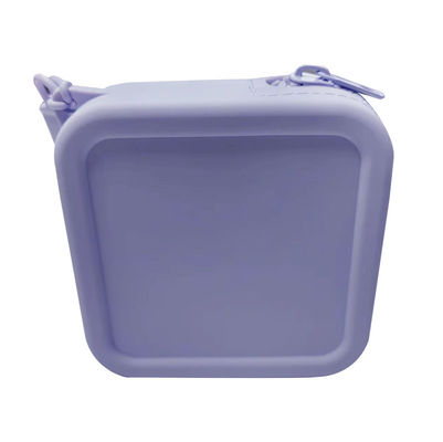 Customized Color Silicone Travel Cosmetic Bag Fashion Hand Bags for Women's Toiletries