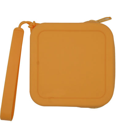 Customized Color Silicone Travel Cosmetic Bag Fashion Hand Bags for Women's Toiletries