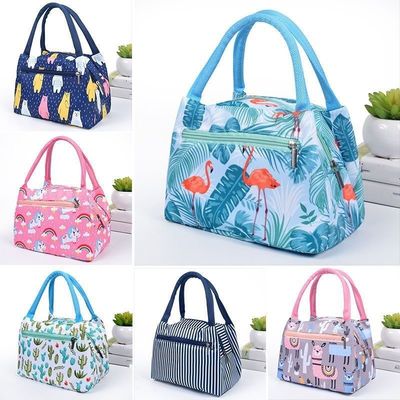 Insulated Thermal Fashion Style Cooler Picnic Lunch Box Bag for Daily Life Needs