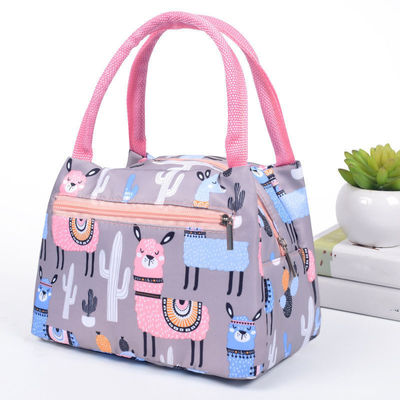 Insulated Thermal Fashion Style Cooler Picnic Lunch Box Bag for Daily Life Needs