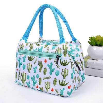 Insulated Thermal Fashion Style Cooler Picnic Lunch Box Bag for Daily Life Needs