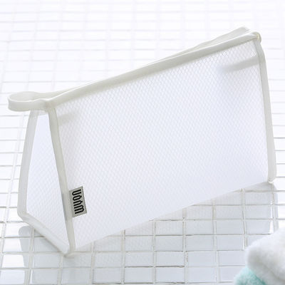 Newest Fashionable Mesh Cosmetic Makeup Bag Case Holder with Custom Logo Accepted