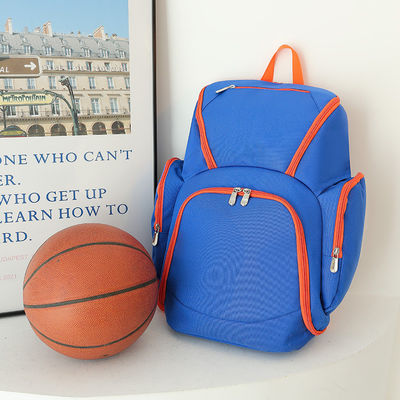 Team Basketball Backpack Men's Sports Gym Bag with Letter Pattern and Zipper Closure