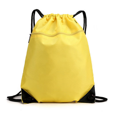 Large Capacity Waterproof Drawstring Backpack with External Frame and Durable Material