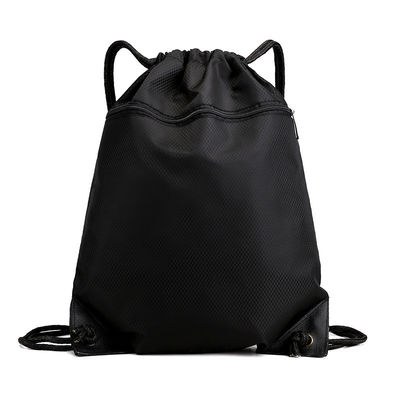 Large Capacity Waterproof Drawstring Backpack with External Frame and Durable Material