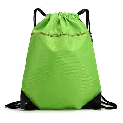Large Capacity Waterproof Drawstring Backpack with External Frame and Durable Material
