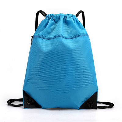 Large Capacity Waterproof Drawstring Backpack with External Frame and Durable Material