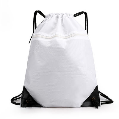 Large Capacity Waterproof Drawstring Backpack with External Frame and Durable Material
