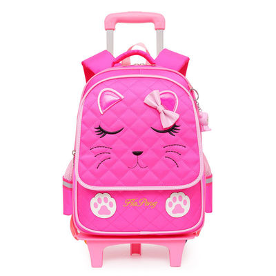 Daily School Life Trolley Backpacks with and Newest Fashionable Style Customized