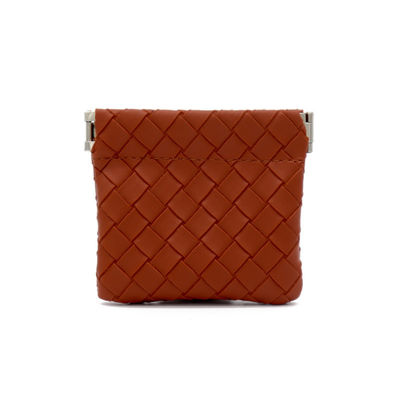 Custom Wedding Bride Leather Pouch Bridesmaids Leather Cosmetic Bag in Solid Pattern