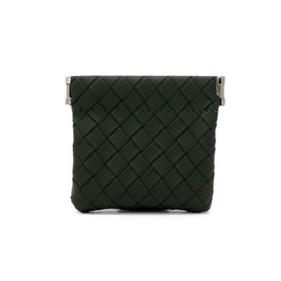 Custom Wedding Bride Leather Pouch Bridesmaids Leather Cosmetic Bag in Solid Pattern